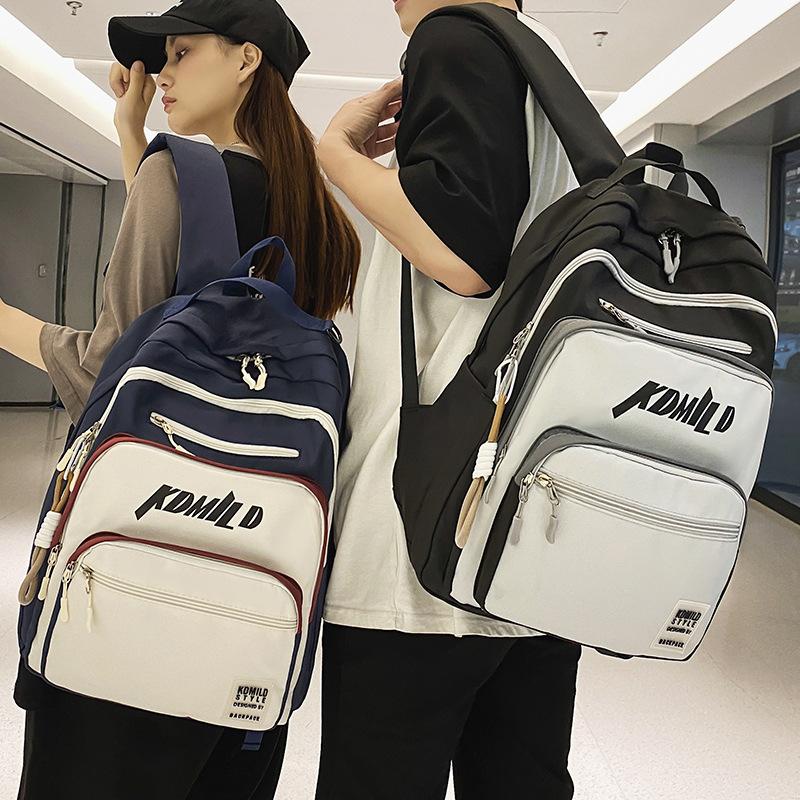 Primary School Girls College Students Junior High School Students High School Students Multi-layer Backpack Boy Backpack