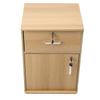 Mobile File Cabinet Multiple Drawers Sturdy Under Desk Rolling File Cabinet with Locks Wheels for