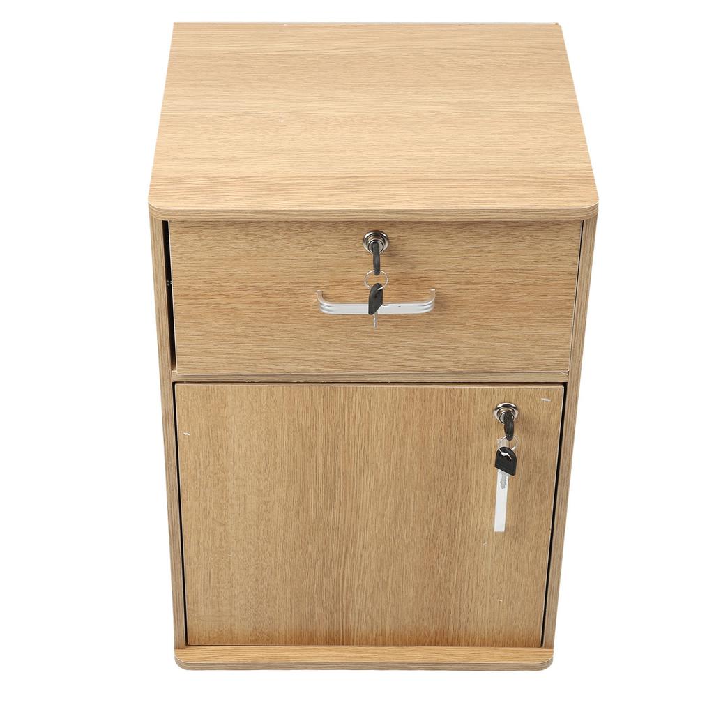 Mobile File Cabinet Multiple Drawers Sturdy Under Desk Rolling File Cabinet with Locks Wheels for