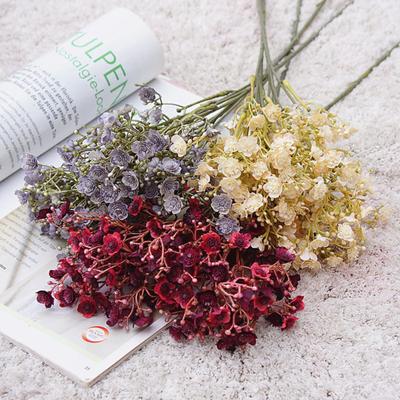 Imitace Gypsophila Realistické DIY Podzimní dech Pěkná květinová výzdoba Umělá svatební výzdoba Gypsophila