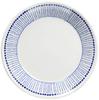 Mino Ware Curry Plate Pasta Dish Deep Diameter Approximately 21 Height 4cm Ao-Jikusabira Pattern Microwave Dishwasher Safe Made Japan 131531