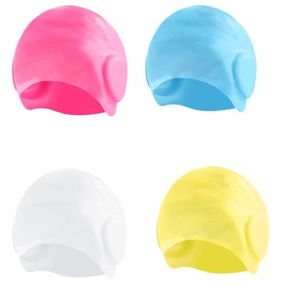 Ear Protections Silicone Swim Caps Swimming Earmuff Silicone Texture Suitable for Comfortable Secures Fit Swimming Gear
