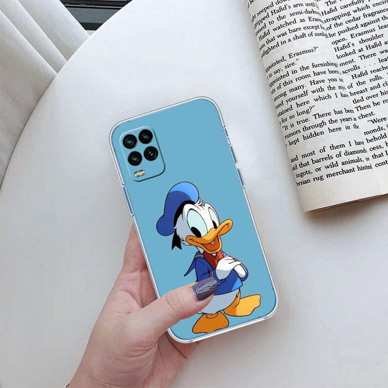 DuckTales Donald Duck Transparent Phone Case for Samsung Galaxy A04 A04S A14 A23 A34 A54 M23 M33 M52 M53