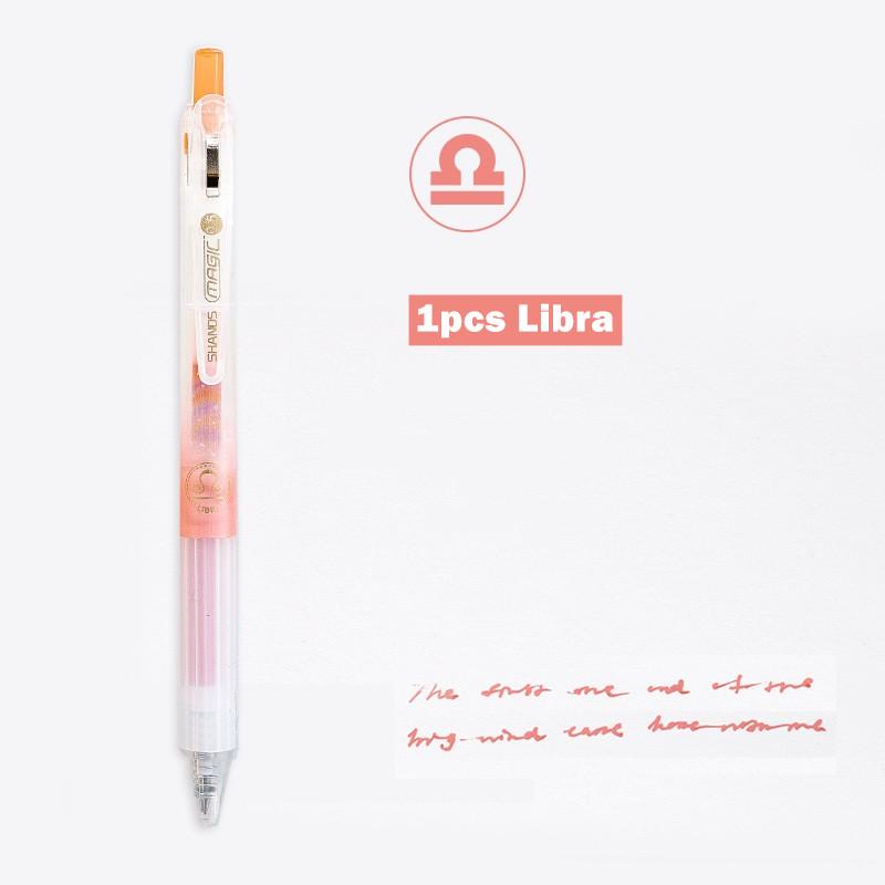 1 шт. Набор гелевых ручек со знаками зодиака Magic Clip 12 Constellation Juice Color Ink 0 — фото 15