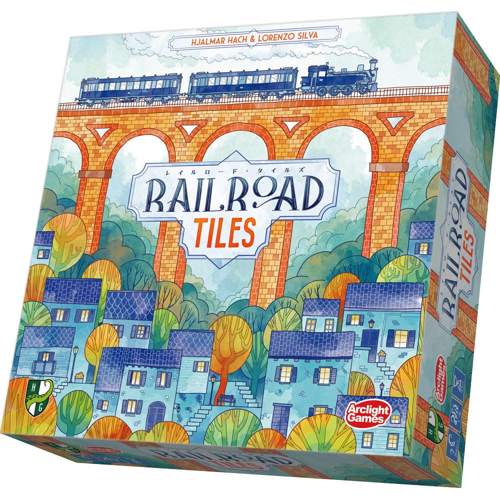 Arclight Railroad Tiles 45 ages 8 and Board Game (1-4 players, minutes, up)