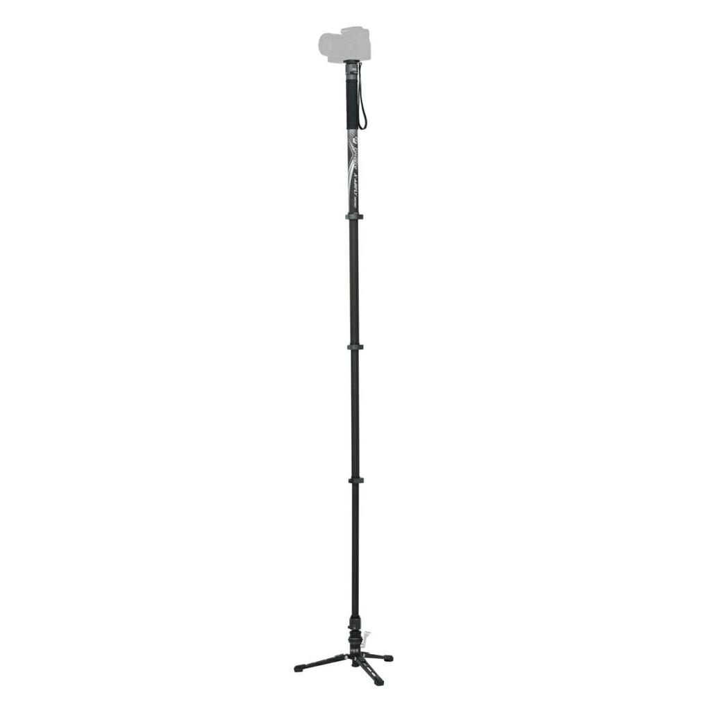 FOTOPRO carbon fiber monopod with quick and capability MONO GY 828903 3-way self-standing quick-lock pedal, release, low-angle X-AIRFLY