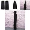 Halloween Cloak Cosplay Grim Reaper Vampire Witch Wizard Robe Party Adult Children Hooded Black Cloak Cape