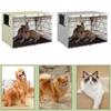 Portable Dog Cage Cover Pet Cage Sun/Rain Protective Cover Wire Cage Protector