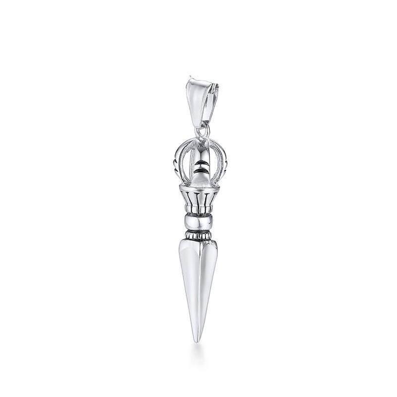 Phurba Kilaya Pendant Necklaces for Men Boys,Tibetan Buddhism Vajrayana Dorje Necklaces,Amulet Protection Jewelry Gifts