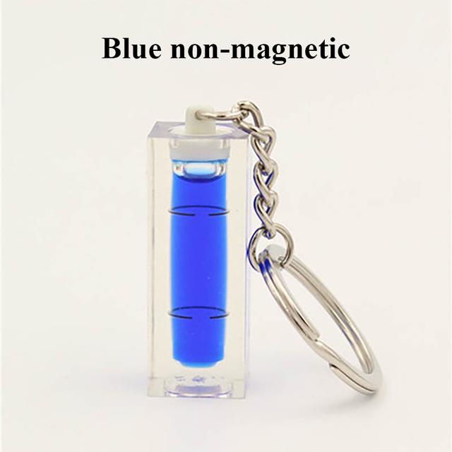 Mini Runde Quadratische Wasserwaage Blase Mit Schlüsselanhänger Präzisions-Zielfernrohr Wasserwaage Horizontale Blase Messset