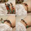 Handmade Chinese Retro Beaded Bracelet: Versatile Ethnic Style for Couples & Friends