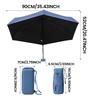 Sun Shade Umbrella Outdoor Portable Upf 50 Small Lightweight & Tiny Umbrella Mini Waterproof Umbrella Travel-Ready Open Diameter
