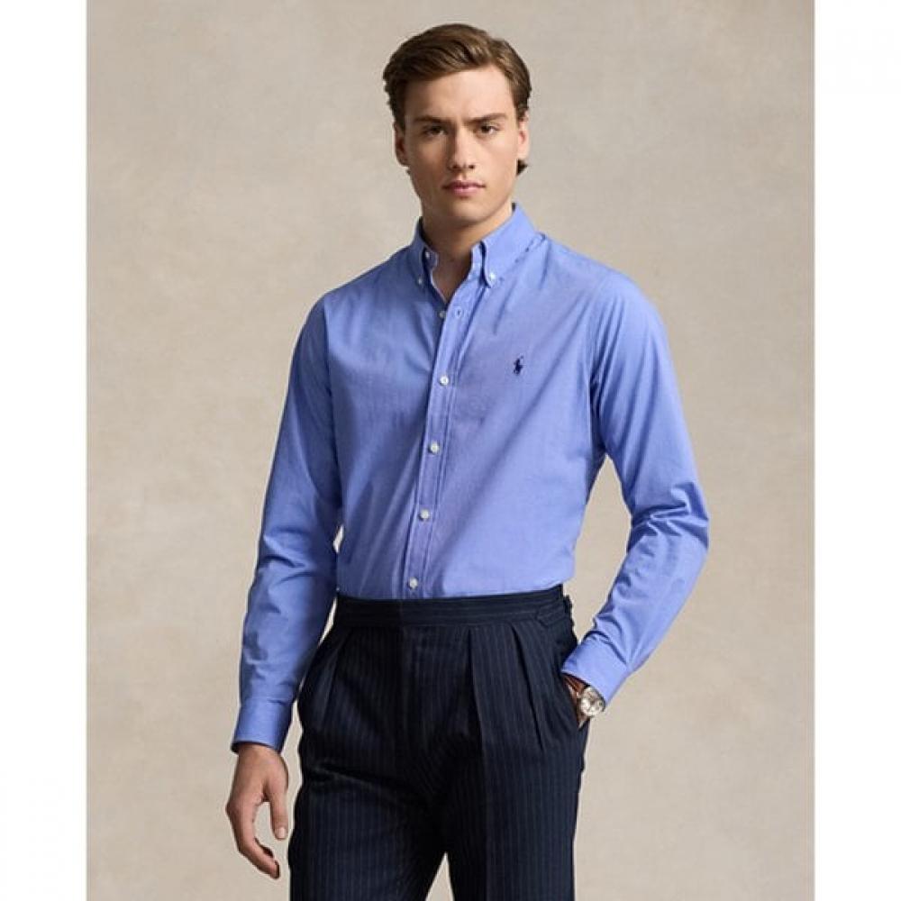 

Polo Ralph Lauren Mens Classic Fit Stretch End On End Shirt Mnpowov16823584400 XS