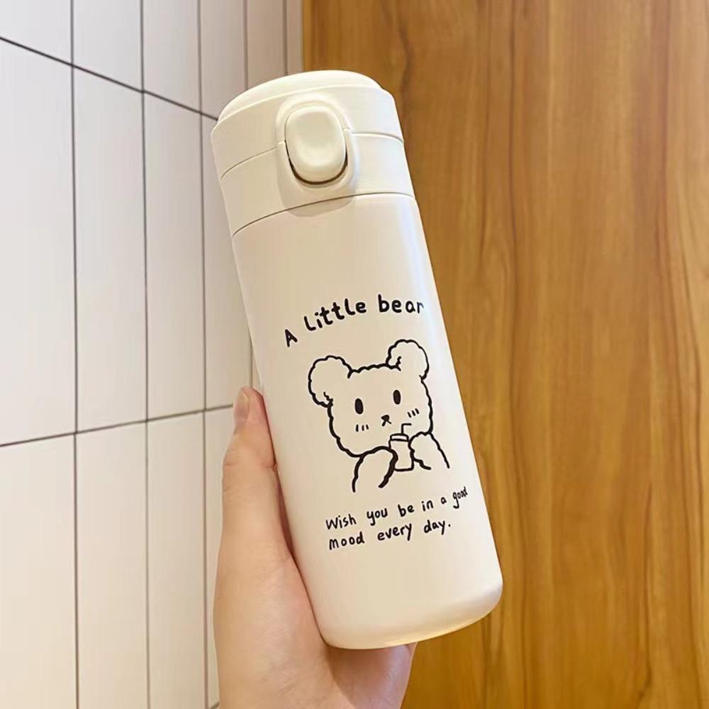 

Термос из нержавеющей стали с вакуумной изоляцией, герметичный, детская чашка для воды, для детей Style A