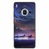 For ZTE nubia Z60S Pro 6.78" Case TPU Soft Black Silicone Painted Cute Cat Starry Cover for Nubia Z60S Pro Luxury Animals Funda