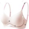 YOUKESHU Women's Soft Support Push-Up Wireless Bra, Anti-Sagging, Side Support, Seamless, Sexy Brassiere