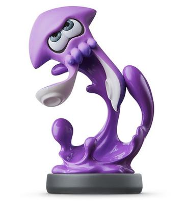 Amiibo Lula - Roxo Neon (Série Splatoon)