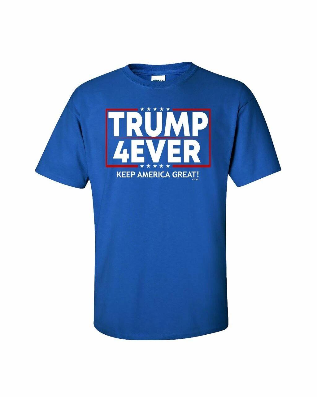 Politici Trump 2020 Trump 4 Ever Manica Corta T-Shirt Manica Corta L