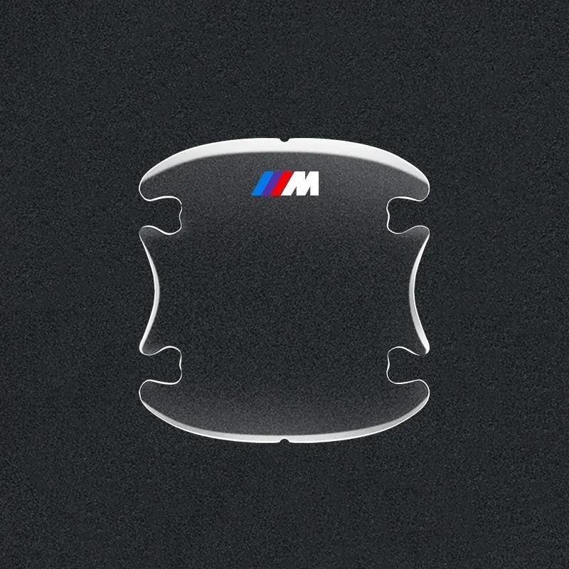 BABY5 NEW Hot Car Door Bowl Handle Protector Stickers Transparent Anti-scratch Film For BMW M E90 E60 E46 E93 F20 F21 F30 F31 F32 F33