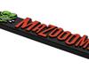 Set of 2 RatFink 3D License Plate Frames (MG062BKRF) - Compliant with New Standards