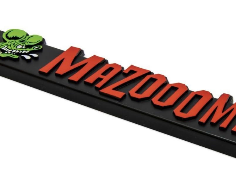 Set of 2 RatFink 3D License Plate Frames (MG062BKRF) - Compliant with New Standards