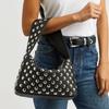 Fashi Rivet Women Shoulder Crossbody Bag Luxury Design Underarm Bag Solid Color Messenger Bag Purse Hobos Handbags
