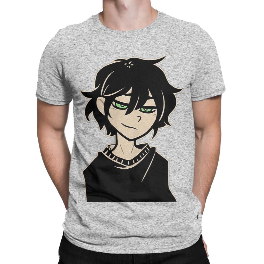 Humorvolles Anime The Coffin Of Andy And Leyley T-Shirt für Herren Rundhals Baumwolle T-Shirt Kurzarm T-Shirts Neuankunft Kleidung