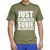 Men tshirt Fashion Tshirt Plus Size Summer For Men tshirt Just One More Subie I Promise Short Sleeve Breathable Crew Neck Tops