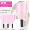 1/3pcs Hair Salon Face Shield Plastic Haircut Face Protector Mask with Sponge Handle Reusable Face Mask Cover Makeup Protector