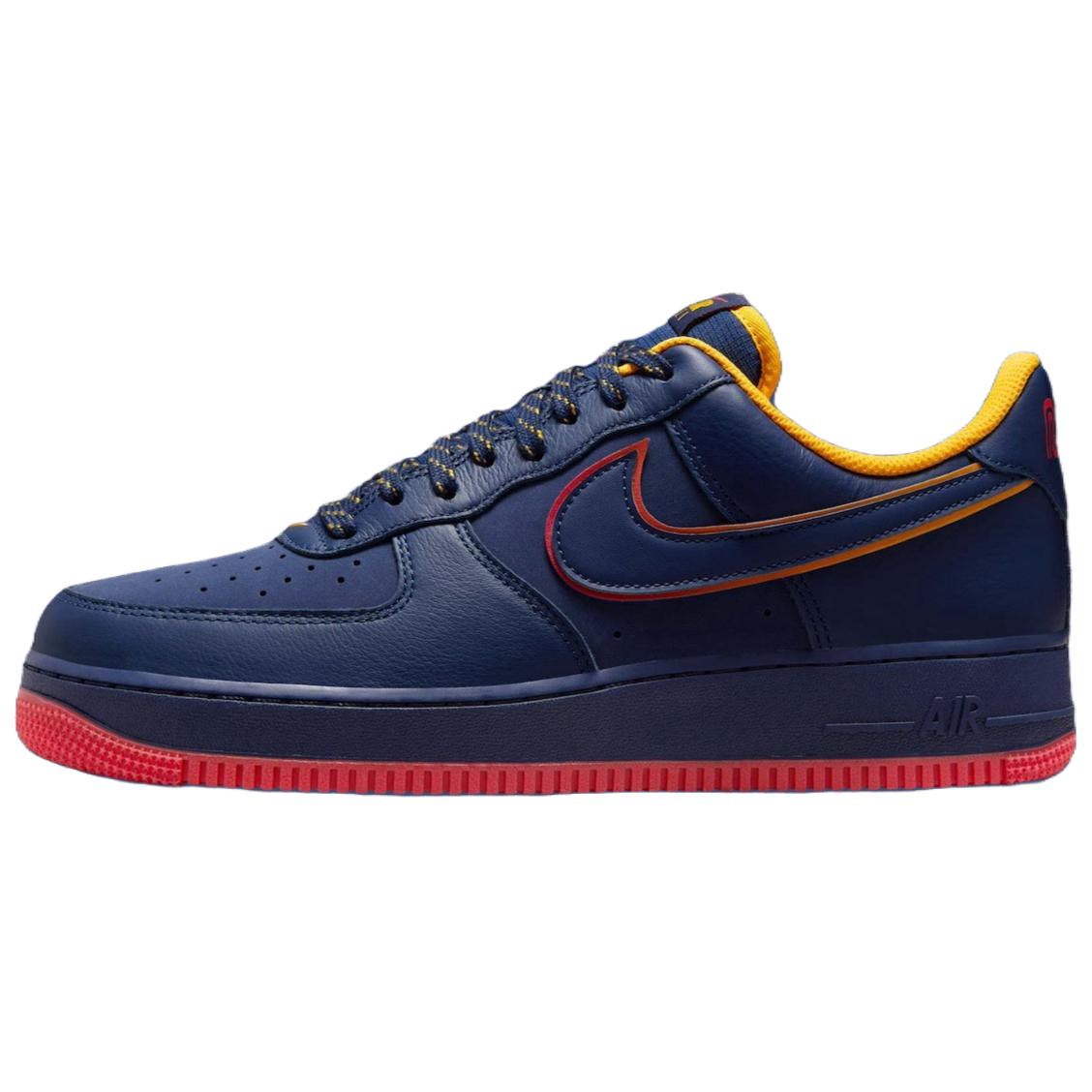 

Кроссовки унисекс Nike Air Force 1 Low Retro Pack синие HV5752-410 43