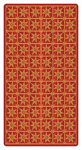 Kancharo 78-Card Tarot Card Set [Golden Tarot of Marseille] Includes Japanese Tarot Card Instructions & Pouch (Authentic)