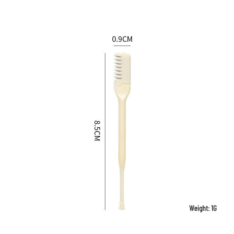 

Dual-Headed Manual Nose Hair Trimmer: Safe & Easy Cleaning Tool