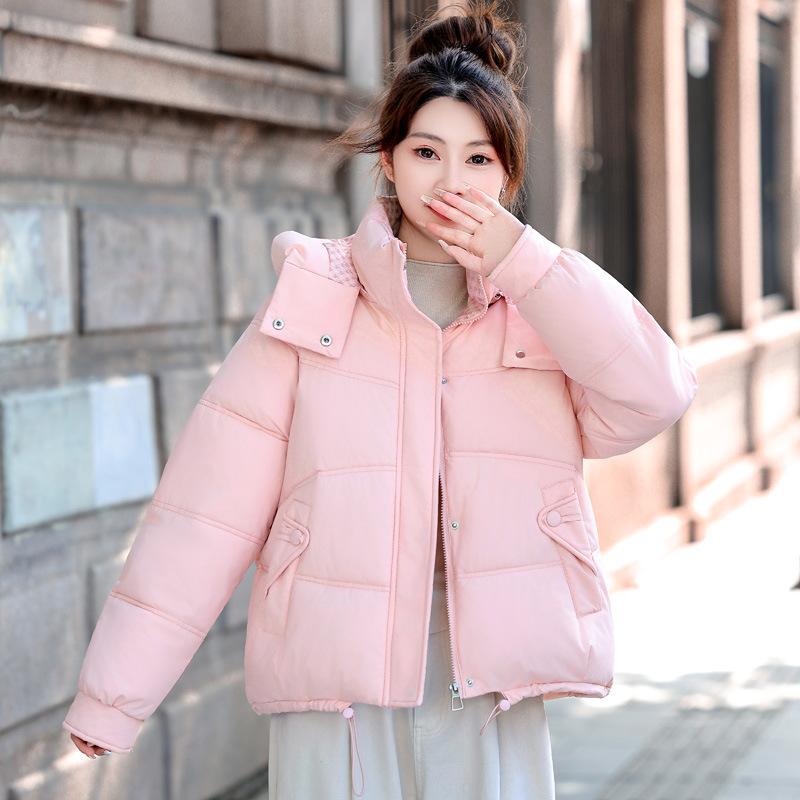 Short winter new cotton-padded clothes, thickened and warm, fashionable Korean version of women's cotton-padded jackets