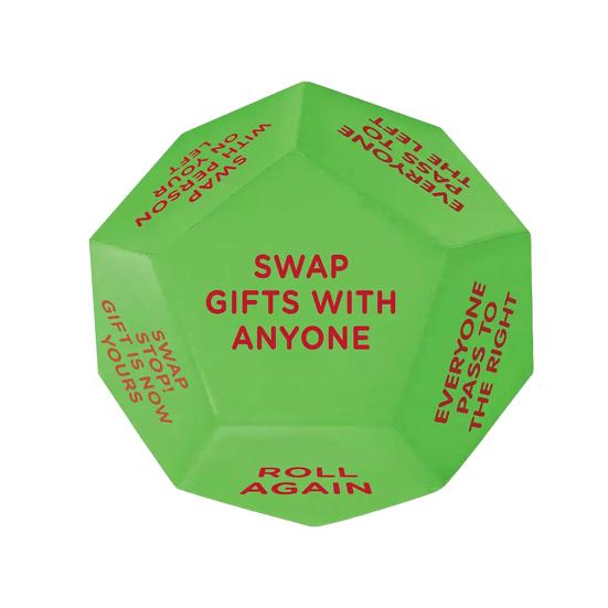 

1/2 шт. Кубики для обмена подарками с Сантой, 12 разных сторон, Рождественские кубики для обмена 1pc