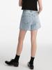 Asymmetric Denim Shorts Skirt for Women High Waist Package Hip A-line Jeans Skirt Blue Casual Female Clothing