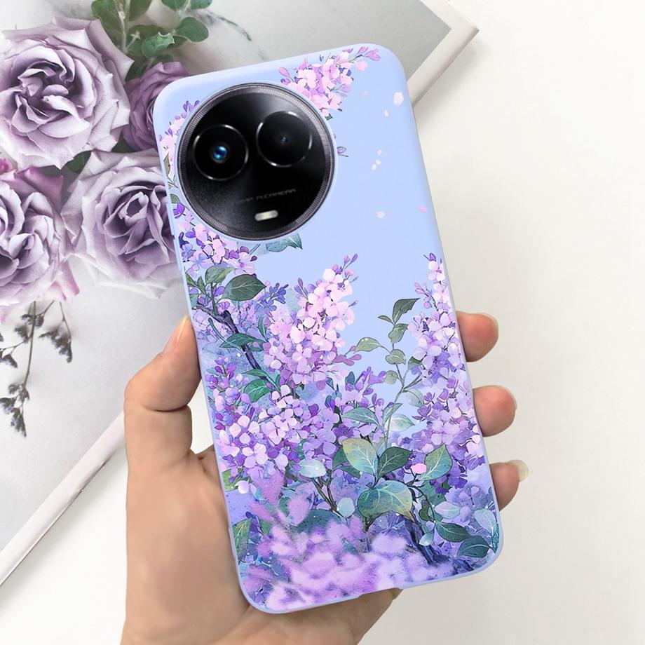 For Realme 11x Case Realme 11 5G Taiwan Cover Soft Silicone Bumper Protective Luxury Print Back Cases For Realme11x  11 x Funda