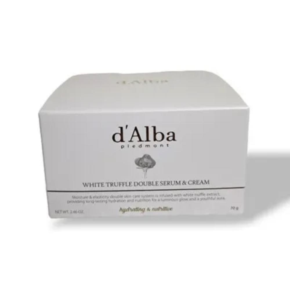 d’Alba White Truffle Double Serum & Cream 70g / KOREA COSMETIC