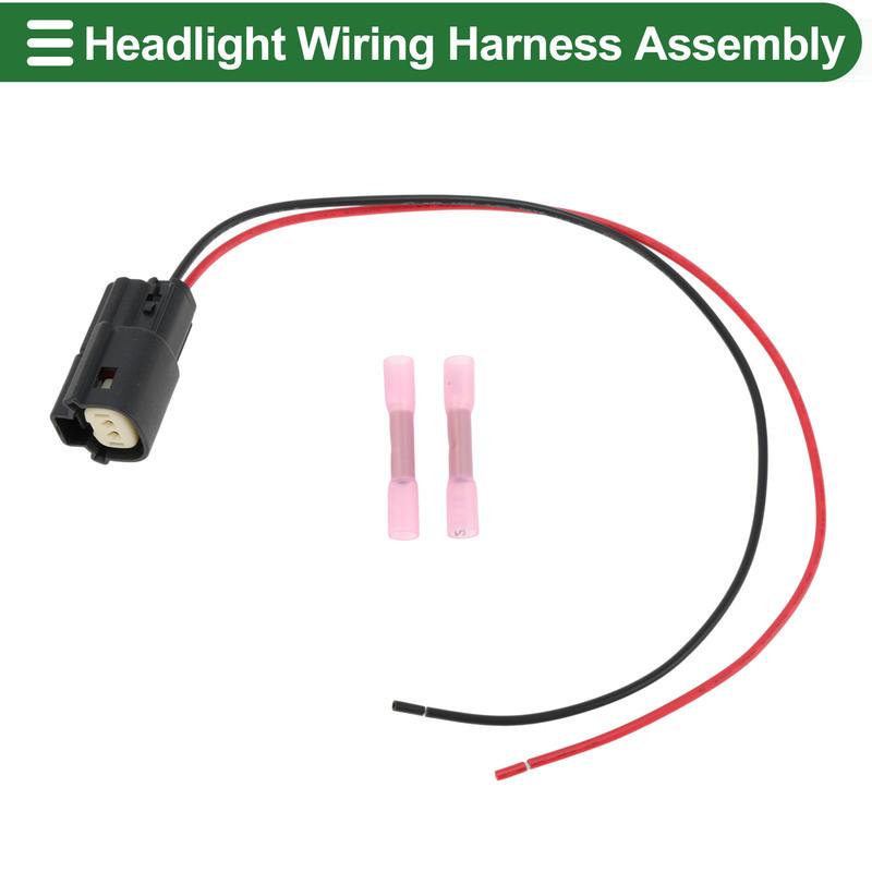 X Autohaux No.84000613 Headlight Wiring Harness Assembly for Chevrolet Silverado 2016-2018