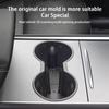 For Tesla Model 3/Y Water Cup Holder Storage Box Non-toxic Tasteless Center Console Car Accessories Compatible 2025