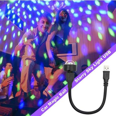 USB Disco Ball Light Auto Party LED Disco Ball Lights Split Design Disco Ball Party Lights For Parties Dance Halls Anniversaries