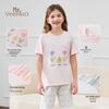YEEHOO Girls' Modal Short Sleeve Pajama Set