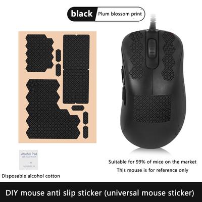 Non Slip Suck Sweat Mouse Grip Tape Skate Sticker Mice Anti-Slip Sticker For Universal Gaming Wireless Mouse For E-Sport Gamer