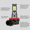 Car Lights Driving Headlight H3 H7 H8 H11 9005 9006 Auto Anti Fog Light LED Bulb Dustproof Waterproof Dual Color Lamp