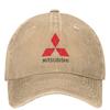 Mitsubishis Logo Heavy Industries Baseball Cap Japan Unisex Men Sun Protection Hip Hop Hats Summer Hiking Fishing Baseball Caps