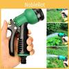 Versatile 8 Function Spray Gun Head With Soft Grip For Comfortable Car Wash And Garden Use