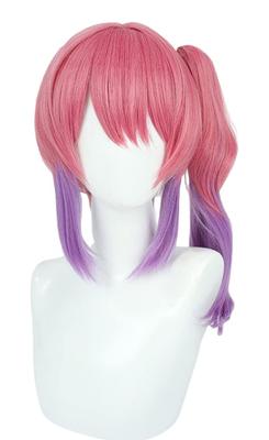 Mel Kuramochi Cosplay Wig, Pink and Purple Gradient, Heat-Resistant, Perfect for Costumes, Halloween, Events, and Photoshoots