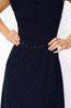 Navy Blue Elegant Sleeveless Dress 42
