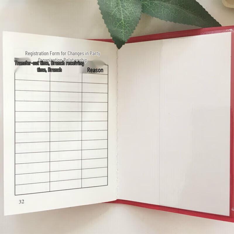 Party Dues Register Handbook