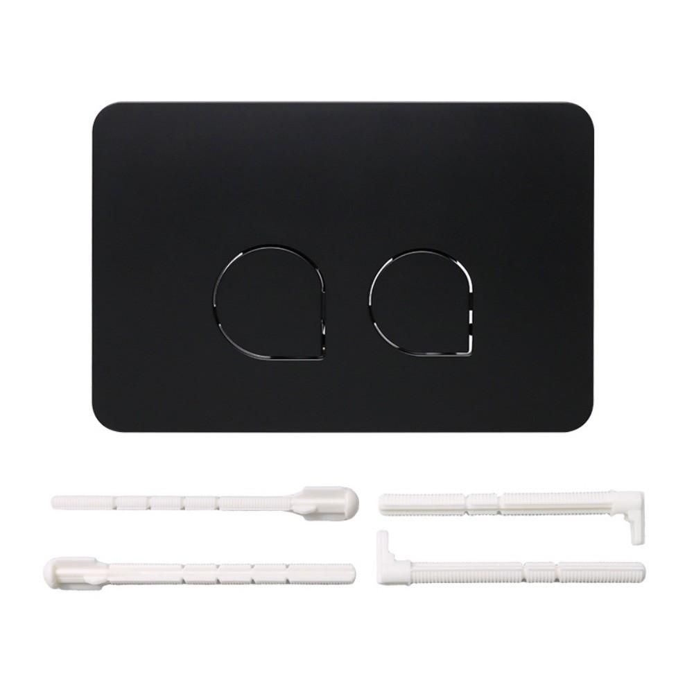Minimalistische Ästhetik Toilettenspülplatte Spülknopf mit zwei Tasten