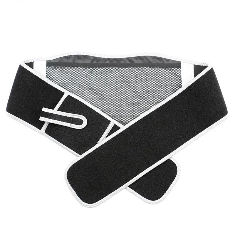 USB Electric Heating Warmer Hot Waist Lumbar Back Pad Belt Protector Brace Band Support Massager Anti Pain Relief Therapy Tool